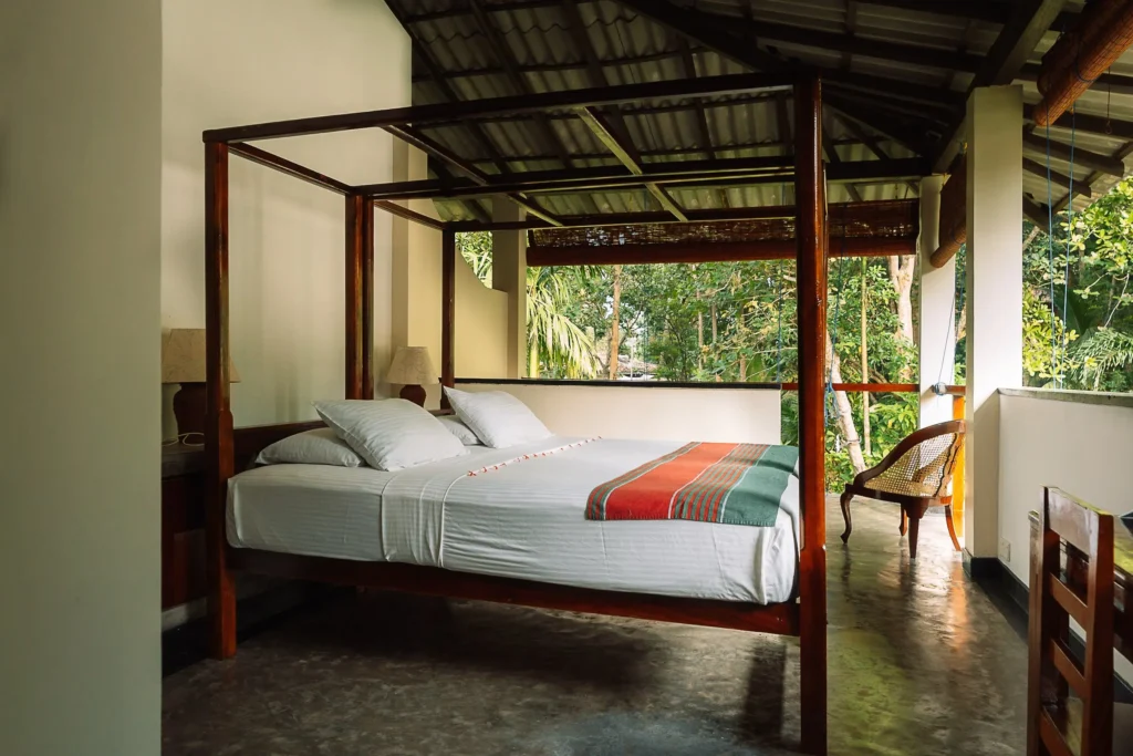 Open Air rooms in Talalla Retreat