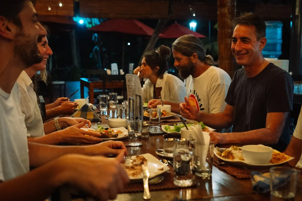 Talalla retreat restaurant